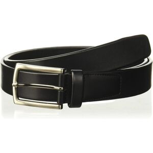 Perry Ellis Portfolio Black Leather Belt